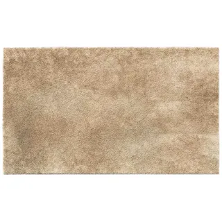 Grund Badteppich , Beige , Textil , Uni , rechteckig , 70x120 cm , Oeko-Tex® Standard 100 , für Fußbodenheizung geeignet, rutschfest , Heimtextilien, Badtextilien, Badematten