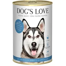 DOG ́S LOVE ADULT FISCH Nassfutter 6x 400g Dosen