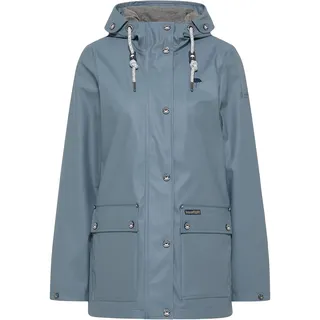 Schmuddelwedda Damen 4063523638453 Regenjacke, Graublau, XXL (24er Pack)