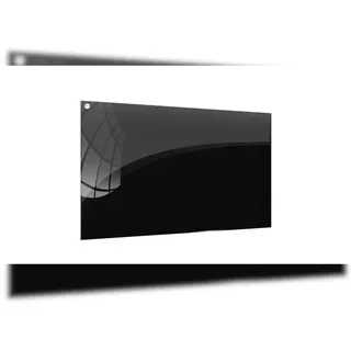 ALLboards Glas-Magnettafel 90,0 x 60,0 cm schwarz