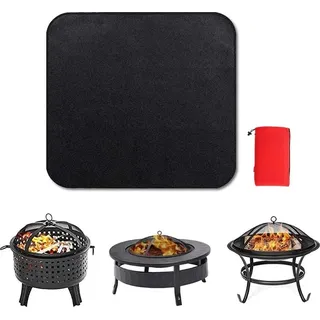 Feuerfeste BBQ Grillmatte - Bodenschutz gegen Hitze - Faltbar