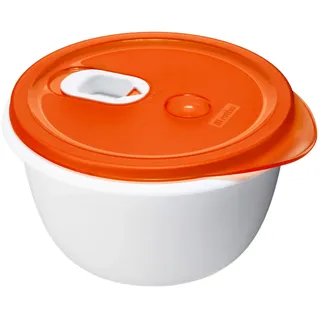 Rotho Frischhaltedose rund rot/weiß 19,0 x 19,0 x 10,5 cm 1,6 l