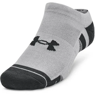 Under Armour Performance Tech Füßlinge 3er Pack Grau 47-50