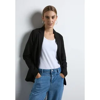 STREET ONE Damen A211912 Blazer Basic, Black, 36