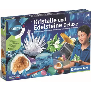 CLEMENTONI Kristalle und Edelsteine Deluxe