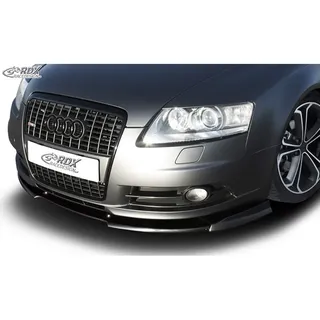 RDX Racedesign Frontspoiler Vario-X kompatibel mit Audi A6 4F S-Line 2005-2008 (PU)
