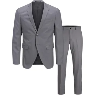 JACK & JONES Franco Anzug, Light Grey Melange, 54