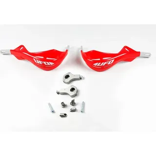 UFO Plast Handschützer W/ALUM RED