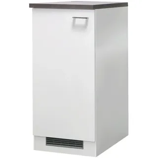 FlexWell Geräteumbauschrank , Weiß , Kunststoff , einzeln stellbar , 60x126x60 cm , Made in Germany , Küchen, Küchenmöbel, Küchenschränke, Geräteumbauschränke