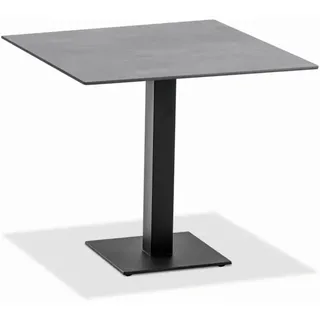 Klapptisch Bistro anthrazit quadratisch - 68 x 68 cm HPL Beton-Design