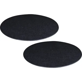 Dynavox PM2 Slipmat Schwarz 2er Set