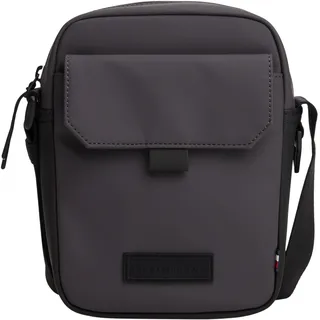 Tommy Hilfiger Herren Crossbody Bag Tasche Seasonal Mini Reporter mit Reißverschluss, Grau (Charcoal Gray), Einheitsgröße