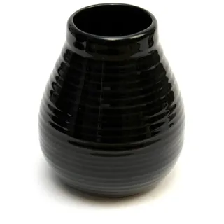 Mate Green Keramik mate-tee becher 350ml ● Schwarz yerba mate tee tassen ● Mate Tee becher ● Keramik kalebasse ● leichte Reinigung ● Keramik Matebecher