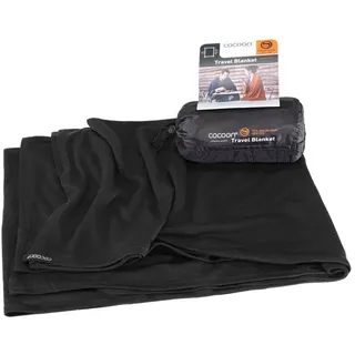 Cocoon Merino Wool-silk Reisedecke 180 x 140 cm Schwarz