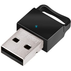 LogiLink BT0063 - Bluetooth 5.0+EDR Adapter für Windows 7/8/10/11, Reichweite bis zu 10m, Verbindung mit Mehreren Geräten gleichzeitig