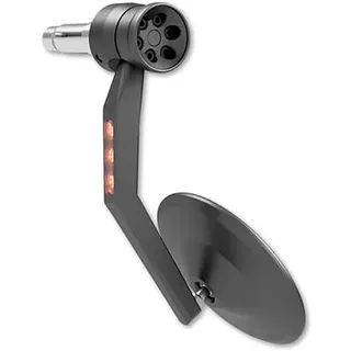 Highsider Montana Rim, Lenkerendenspiegel m. LED Blinker - Schwarz