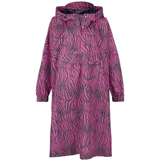 NOISY MAY NMSKY L/S PRINTED RAINPONCHO NOOS Frauen Cape pink
