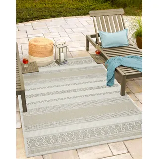 The CarPET Calgary Outdoor-Teppich 240 x 340 cm Beige
