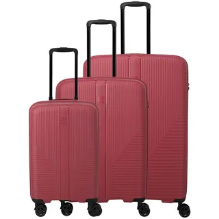 Travelite Air Stripe Koffer-Set 3-tlg. rot