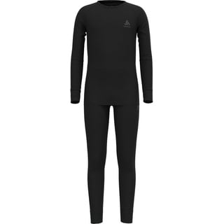 Odlo Kinder Funktionsunterwäsche Set MERINO 200 KIDS, black, 104