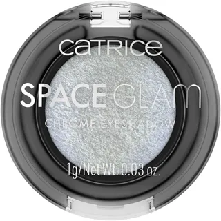 Catrice Space Glam Chrome Eyeshadow, Lidschatten, Nr. 040, Silber, langanhaltend, Expressergebnis, hochpigmentiert, vegan, ohne Mikroplastikpartikel, Nanopartikel frei, ohne Parfüm, 1er Pack (1g)