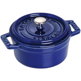 Cocotte 10 cm rund dunkelblau