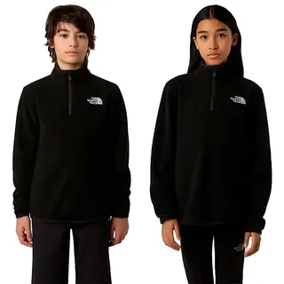 The North Face Glacier Fleece Mit Halbem Reißverschluss - TNF Black - 14-16 Jahre