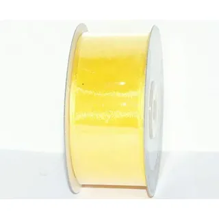 Tischband Organza, gelb, 40 mm x 20 m