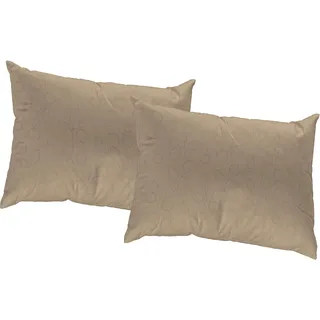 Dekokissen WIRTH "Westport" Gr. 3, grau (taupe, ranken), B:40cm L:60cm, Obermaterial: 100% Polyester, Dekokissen_Sitzkissen_Kissenhüllen, Dekokissen