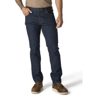 CARHARTT Carhartt, Herren, Rugged Flex® Jeans mit 5 Taschen, gerader Passform und schmal zulaufendem Bein, Erie, W36/L32