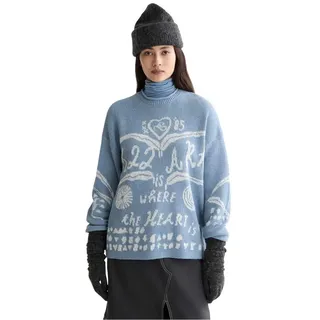 Scotch & Soda Jacquard Pullover - Faded Denim - M