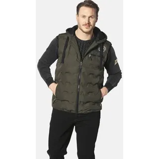 Jan Vanderstorm Steppweste »Steppweste ERKULF«, grün