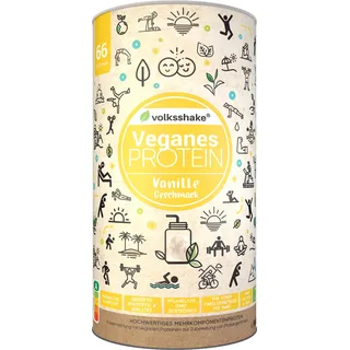 Veganes Protein cremige Vanille | 1000g | 12 pflanzliche Proteinquellen | Ohne Soja & Gluten | Premiumqualität vom Bodensee | Made in Germany