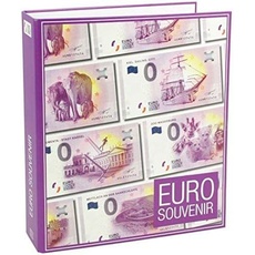 SAFE 3100 Sammelalbum 0 Euro Scheine - Album 0 Euro-Banknoten + 5 Einsteckblätter 7399