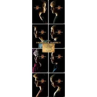 Hunger Games Poster Set - Tribute von Panem 8 US Originalposter 68,5 x 101,5