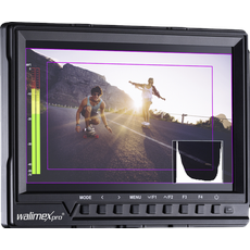 Walimex pro pro Full HD Monitor Director III 17,8cm (7", WUXGA), Video Monitor, Schwarz