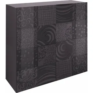 Home Affaire Highboard Miro 121 cm grau