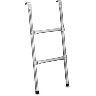 Relaxdays Trampolin Leiter Silber 76 cm