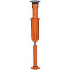 Granite Stash Multi-Tool Kit - Kompaktes Fahrradwerkzeug kann im Gabelschaft verstaut werden, 1 1/8" STRAIGHT Gabelschaftrohre (Orange)