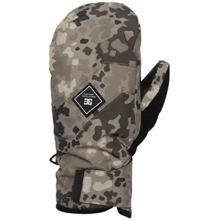 Fäustlinge DC SHOES "Franchise", Herren, Gr. L, grün (fractal), Obermaterial: 100% Polyurethan., Handschuhe Fäustlinge