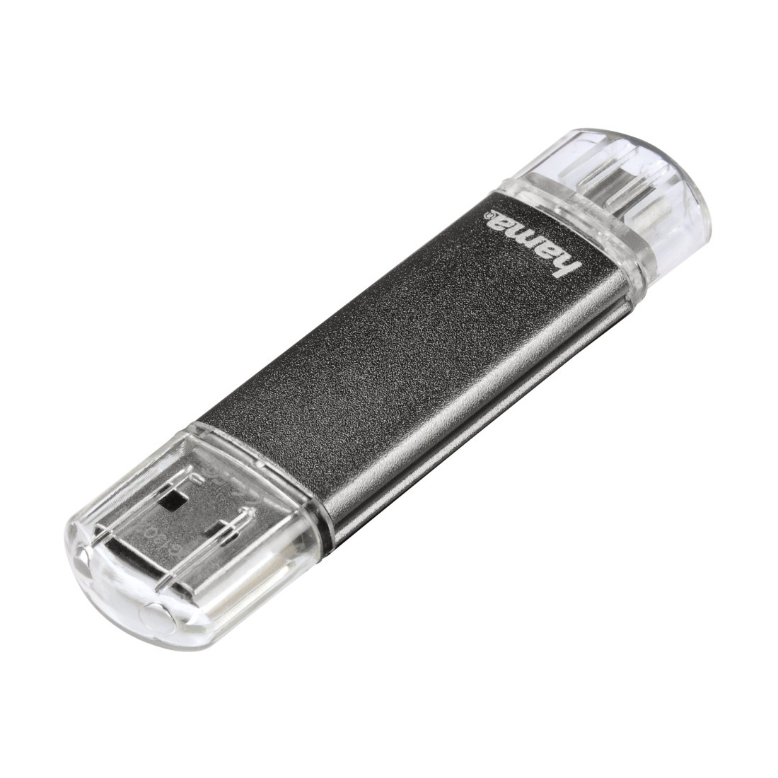 Bild von FlashPen Laeta Twin 16 GB grau USB 2.0 00123924