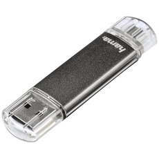 Bild von FlashPen Laeta Twin 16 GB grau USB 2.0 00123924