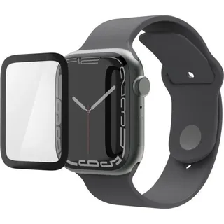 Hama Super Hybrid Displayschutz D3O für Apple Watch SE 45mm, - Schwarz