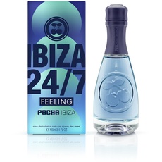 Pacha Ibiza Perfumes – Feeling Ibiza 24/7 Him, Eau de Toilette für Herren – Maskuliner, intensiver und junger Duft – Meeres-, Zitrus- und orientalische Noten – Ideal für tagsüber – 100 ml