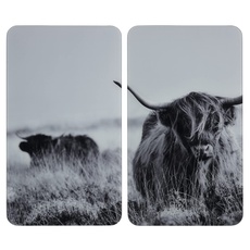 Bild von Highland Cattle schwarz 2 St.