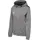 Hmlauthentic Pl Zip Hoodie Damen Grey Melange 34