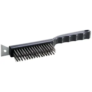 All'Grill Reinigungsbürste 29 cm Gusseisen Schwarz/Mehrfarbig