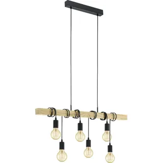 EGLO TOWNSHEND 6-flg. 100 cm Retro braun