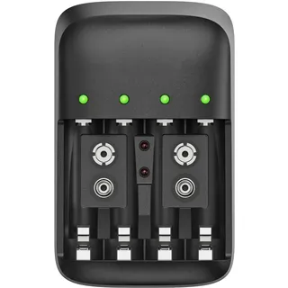 XCell POWEROWL Akku Ladegerät für AA AAA