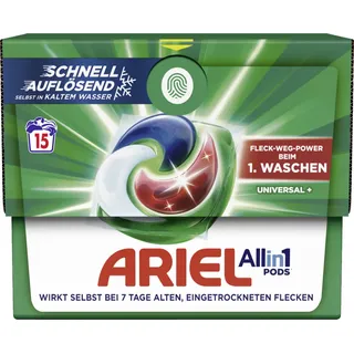 Ariel UNIVERSAL+ Allin1 PODS Waschmittel 15 St.